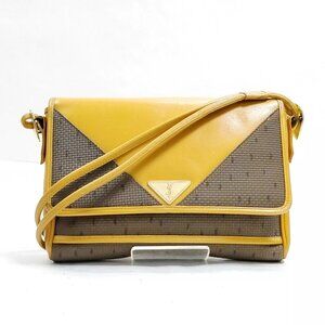 Vintage Yves Saint Laurent Crossbody bag Brown and Yellow